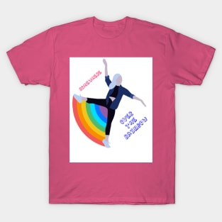 LGBT Pride Ally Gift "Somewhere over the rainbow" T-Shirt